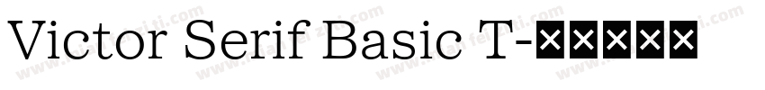 Victor Serif Basic T字体转换